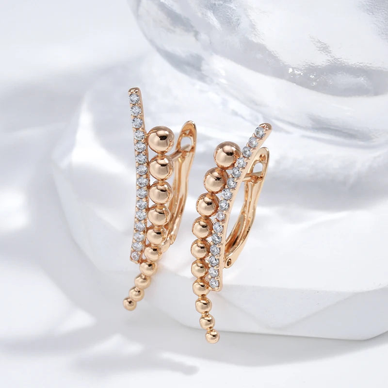High Quality Daily Fancy Gold Colour Earrings 070